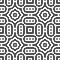 Abstract seamless geometric shape lines pattern vector
