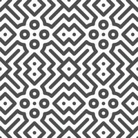 Abstract seamless geometric shape lines pattern vector