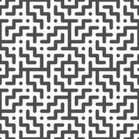 Abstract seamless geometric shape lines pattern vector