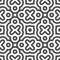 Abstract seamless geometric shape lines pattern vector