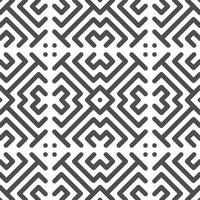 Abstract seamless geometric shape lines pattern vector