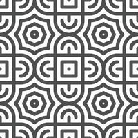 Abstract seamless geometric shape lines pattern vector