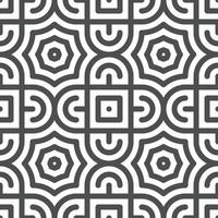 Abstract seamless geometric shape lines pattern vector