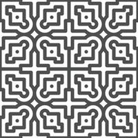 Abstract seamless geometric shape lines pattern vector