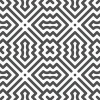 Abstract seamless geometric shape lines pattern vector