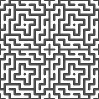 Abstract seamless geometric shape lines pattern 10 vector