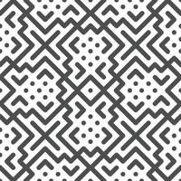 Abstract seamless geometric shape lines pattern vector