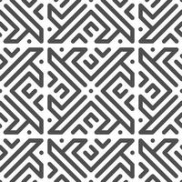 Abstract seamless geometric shape lines pattern vector
