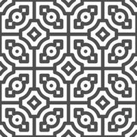 Abstract seamless geometric shape lines pattern vector