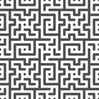 Abstract seamless geometric shape lines pattern 10 vector