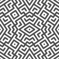 Abstract seamless geometric shape lines pattern vector