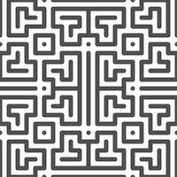 Abstract seamless geometric shape lines pattern vector