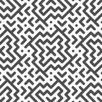 Abstract seamless geometric shape lines pattern vector