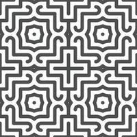 Abstract seamless geometric shape lines pattern vector
