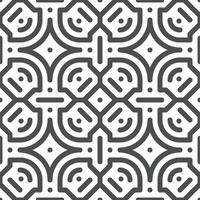 Abstract seamless geometric shape lines pattern vector