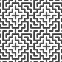 Abstract seamless geometric shape lines pattern vector