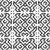 Abstract seamless geometric shape lines pattern vector