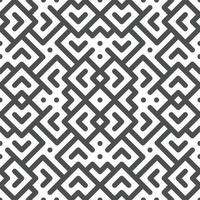 Abstract seamless geometric shape lines pattern vector