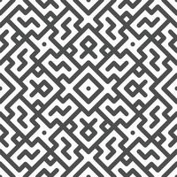Abstract seamless geometric shape lines pattern 10 vector