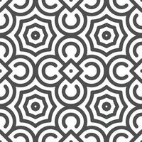Abstract seamless geometric shape lines pattern vector