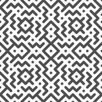 Abstract seamless geometric shape lines pattern vector