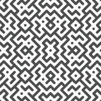 Abstract seamless geometric shape lines pattern 10 vector