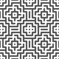 Abstract seamless geometric shape lines pattern vector