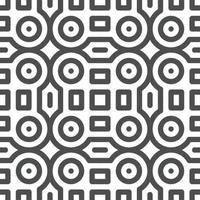 Abstract seamless geometric shape lines pattern vector