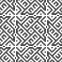 Abstract seamless geometric shape lines pattern vector