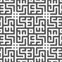 Abstract seamless geometric shape lines pattern vector
