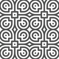 Abstract seamless geometric shape lines pattern vector
