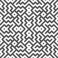 Abstract seamless geometric shape lines pattern 10 vector