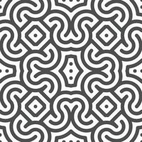 Abstract seamless geometric shape lines pattern vector