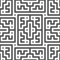 Abstract seamless geometric shape lines pattern vector