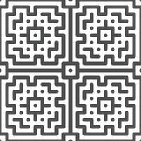 Abstract seamless geometric shape lines pattern vector