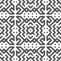 Abstract seamless geometric shape lines pattern vector