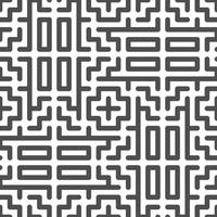 Abstract seamless geometric shape lines pattern vector