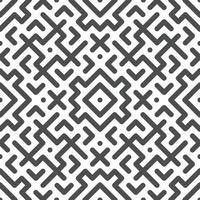 Abstract seamless geometric shape lines pattern vector