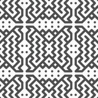 Abstract seamless geometric shape lines pattern vector
