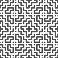 Abstract seamless geometric shape lines pattern vector