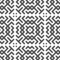 Abstract seamless geometric shape lines pattern vector