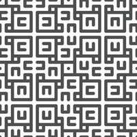 Abstract seamless geometric shape lines pattern vector