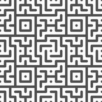 Abstract seamless geometric shape lines pattern vector