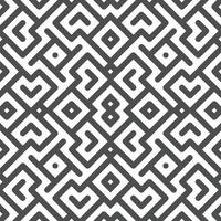 Abstract seamless geometric shape lines pattern vector