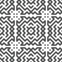 Abstract seamless geometric shape lines pattern vector