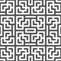 Abstract seamless geometric shape lines pattern vector