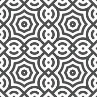 Abstract seamless geometric shape lines pattern vector