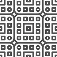 Abstract seamless geometric shape lines pattern vector
