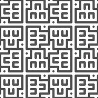 Abstract seamless geometric shape lines pattern vector
