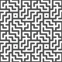 Abstract seamless geometric shape lines pattern 10 vector